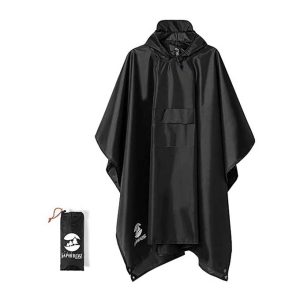 Hooded Poncho Raincoat for Men and Women